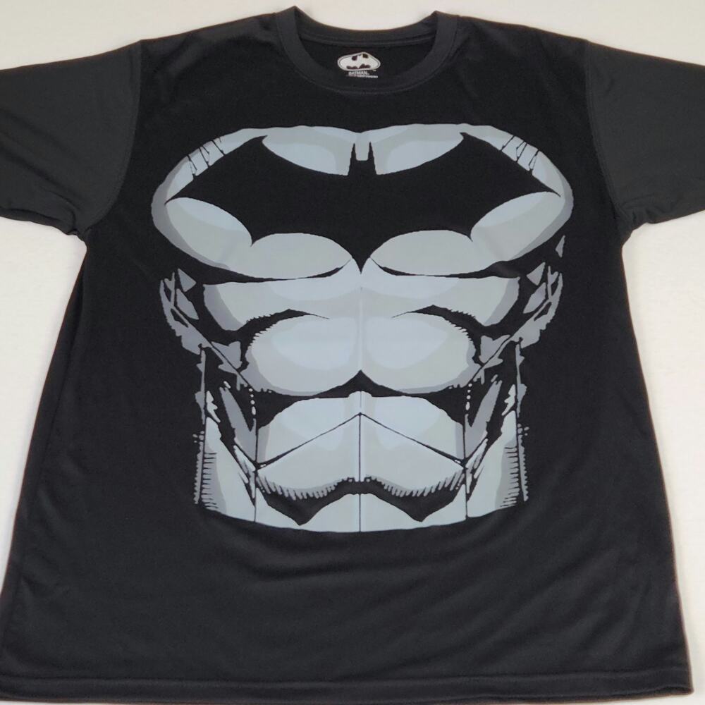 Licensed DC Comics Batman Muscle Chest Graphic Tshirt Sz M